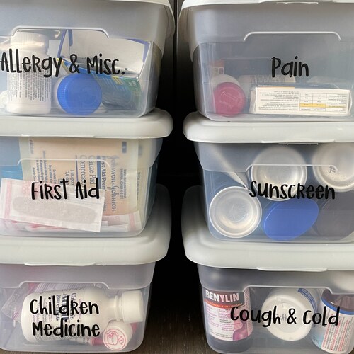 Custom Storage Labels Storage Bin Labels Etsy Canada