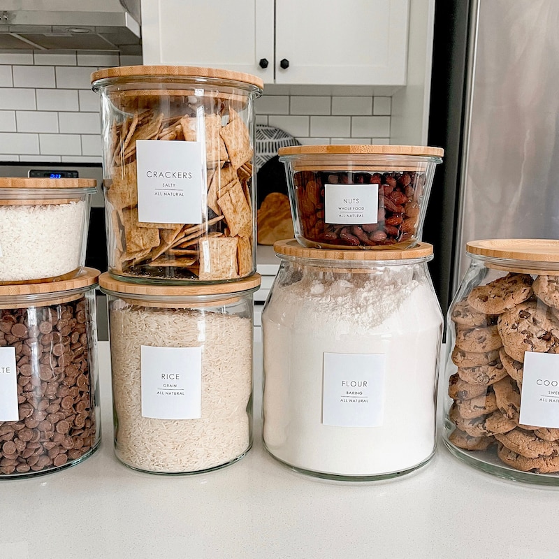 Custom Pantry Labels - Etsy