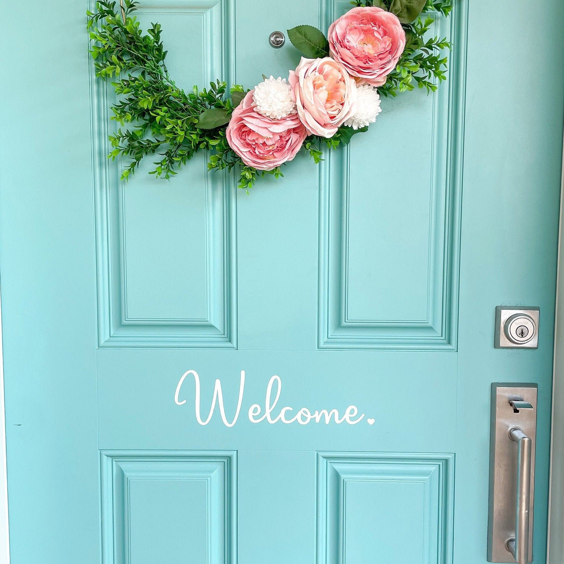 Door Vinyl Decals Outdoor Decal Etsy