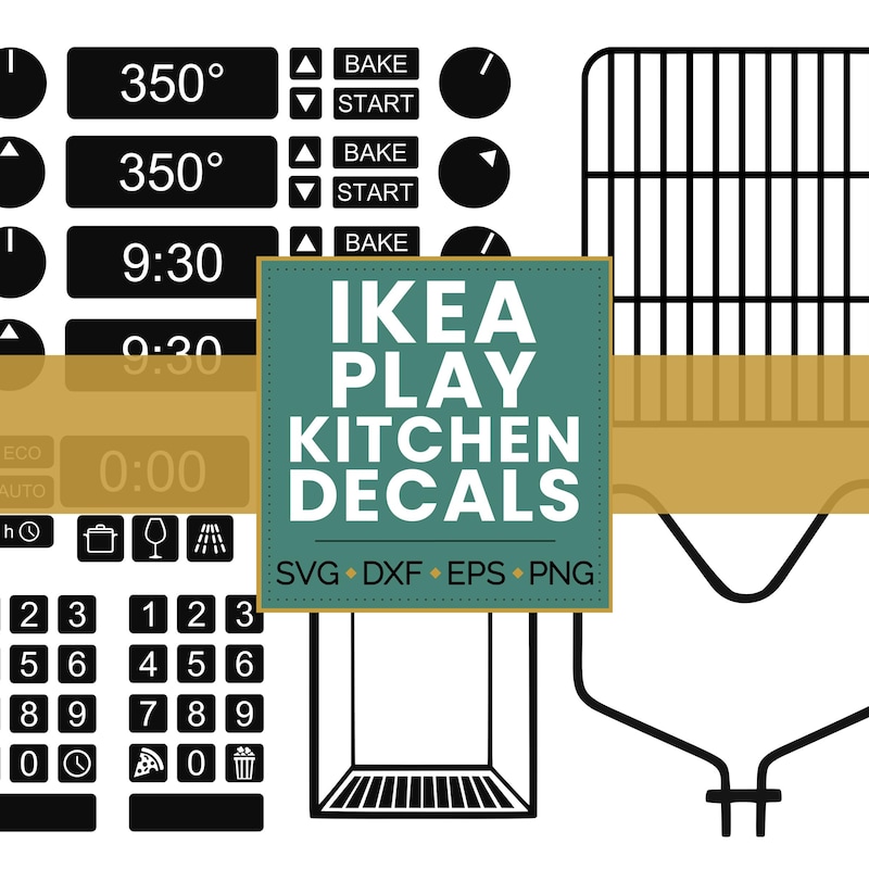 Kitchen Oven Labels - Etsy