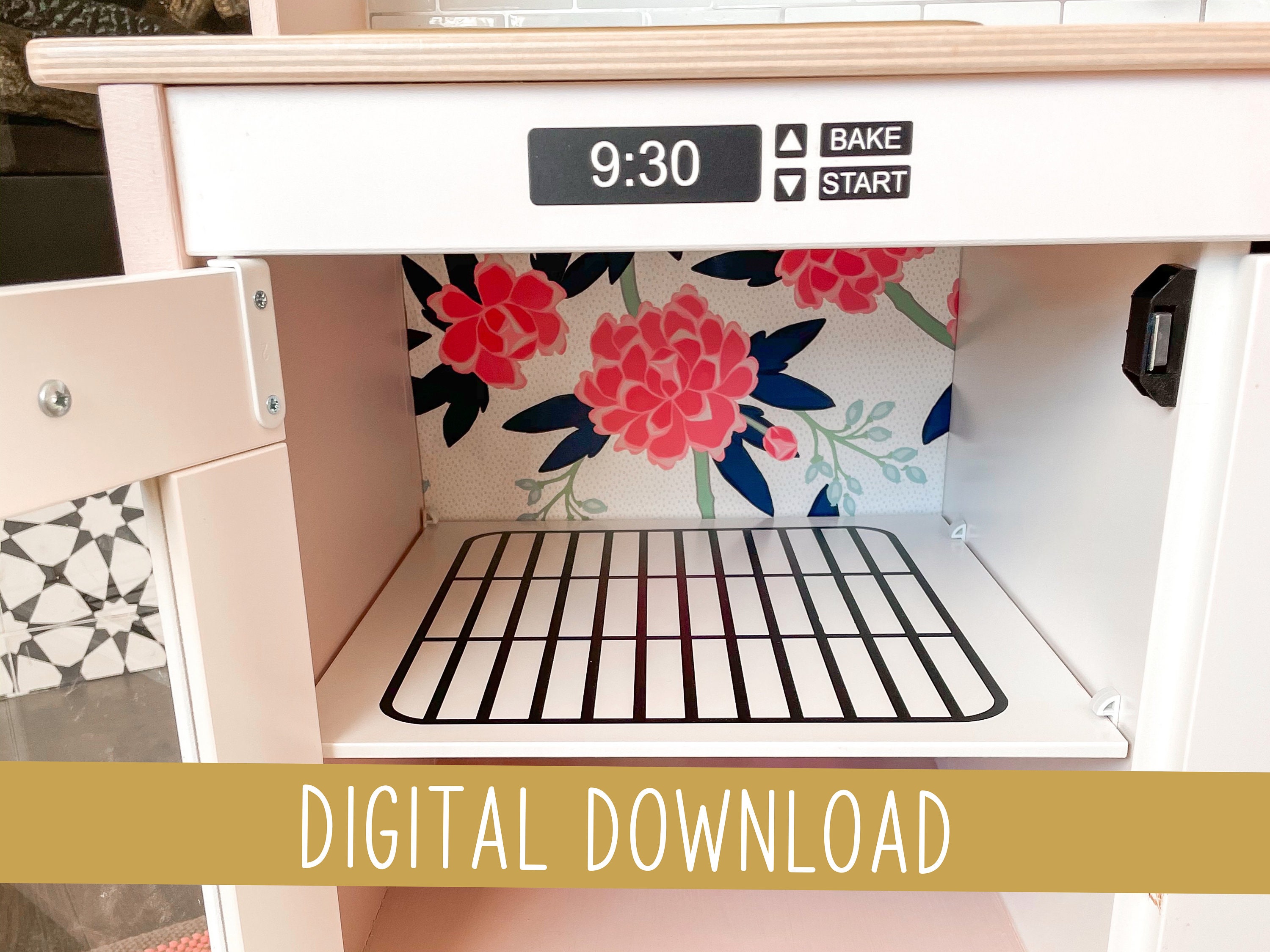 SVG Dollhouse Small Kitchen Microwave / Dollhouse DIY Mini Microwave Oven  Cricut Cut File Instant Download -  Norway