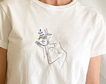 Hand Embroidery Shirt - Etsy