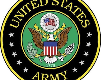 Military Seals Edible Cake Toppers - Army, Navy, Marines