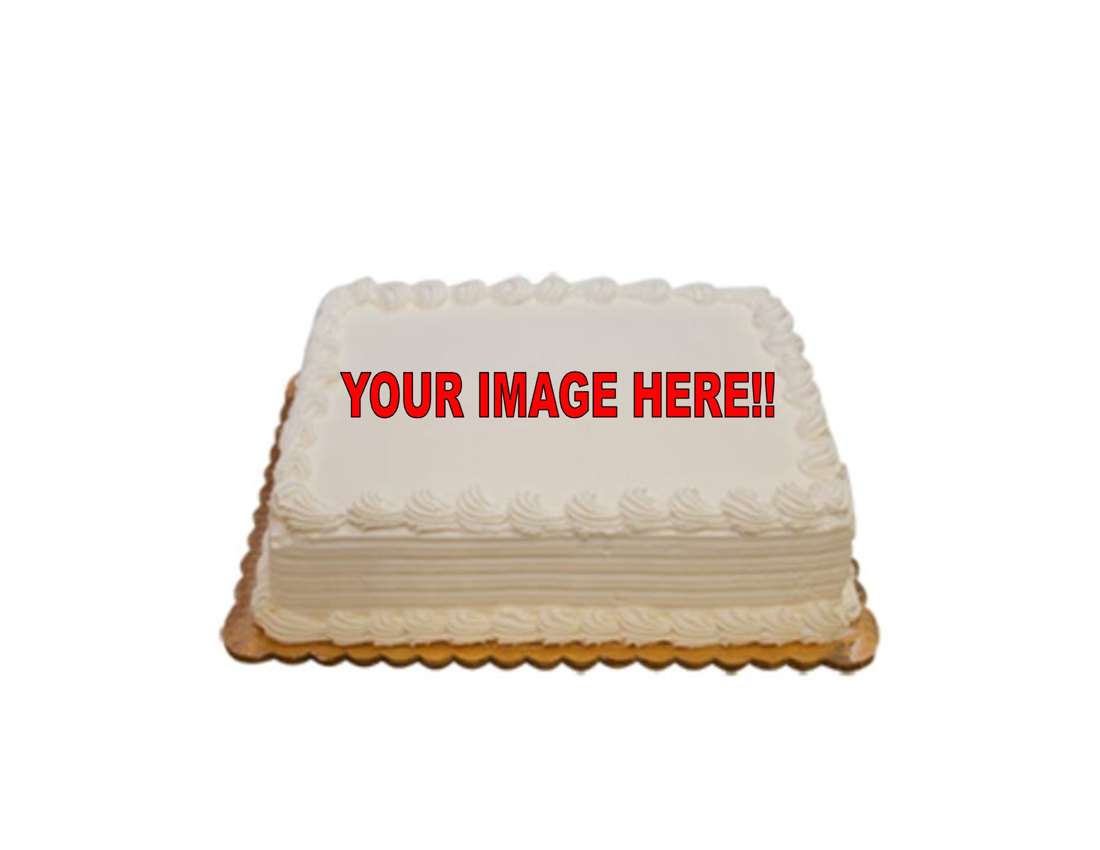 Custom Edible Sugar Sheets custom Image EDIBLE CAKE TOPPER Etsy