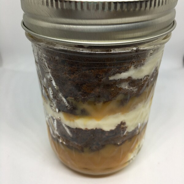 Cake in a Jar Etsy