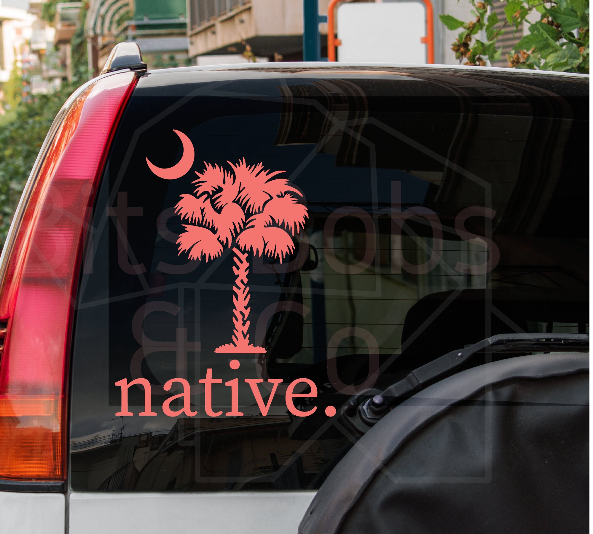 Palmetto Tree Decal South Carolina Native decal for car Etsy