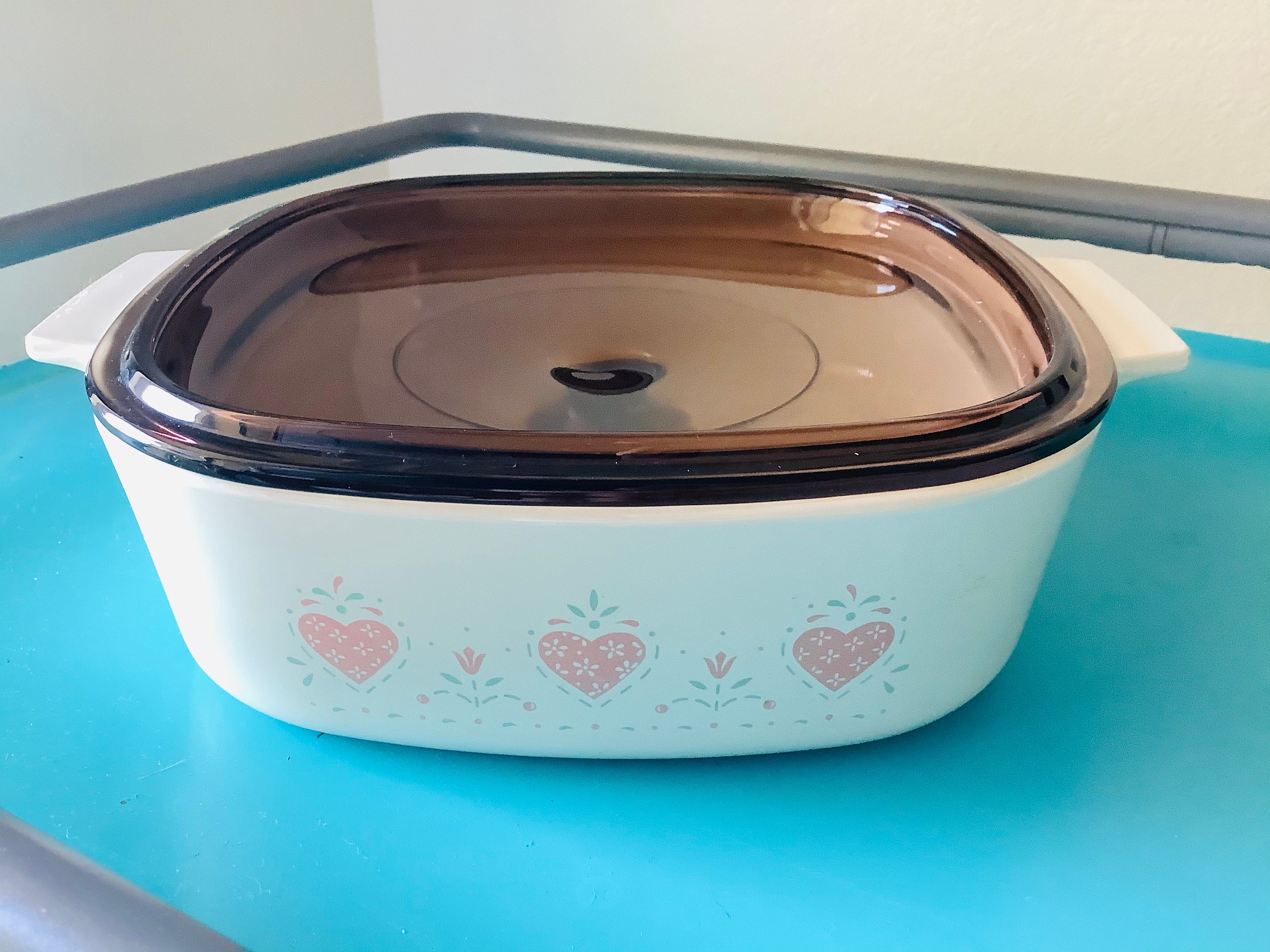 Vintage Corning Ware Forever Yours Hearts Casserole Baking Etsy