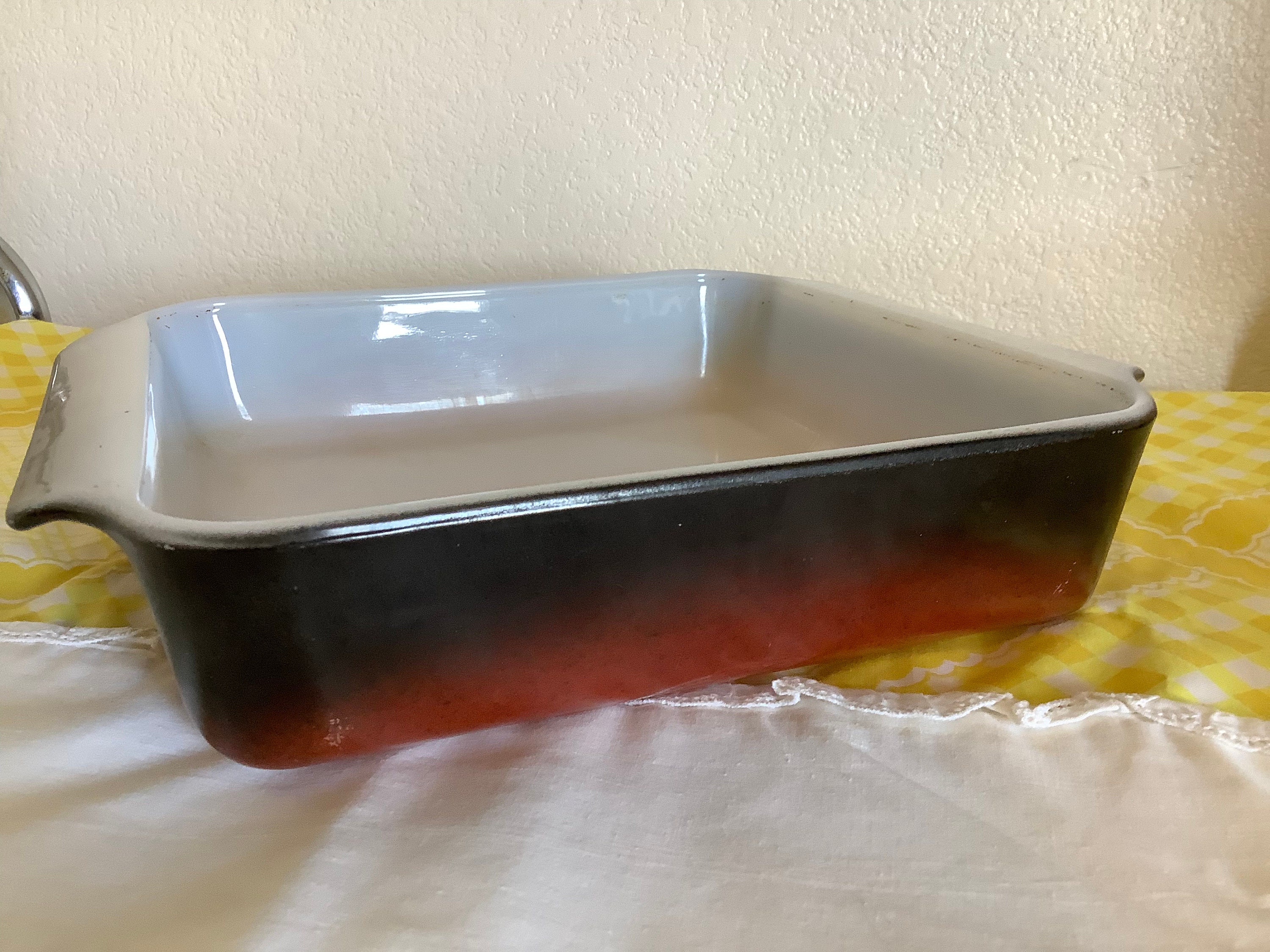 8 Cobalt Blue Vintage Anchor Hocking Brownie Baking Dish Cake Pan With  Thick Walls and Handles 8 X 8 X 2 1035 or Casserole Dish Side Dish 