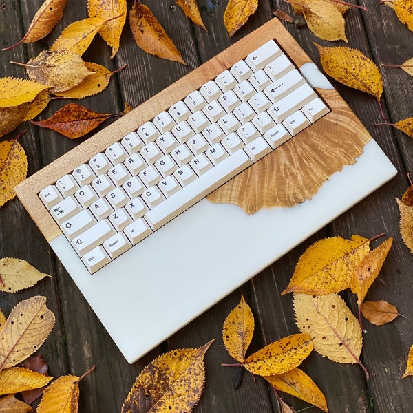 Wood Keyboard Case Etsy