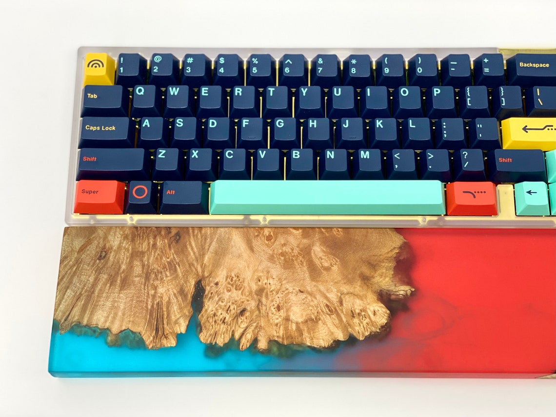Keyboard Wrist Rest Custom Wrist Rest Resin Wrist Rest Etsy