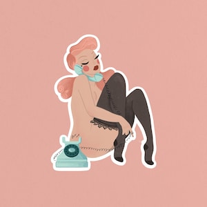 Call Me Maybe || Waterproof Stickers || Laptop Stickers || Planner & Journal Stickers