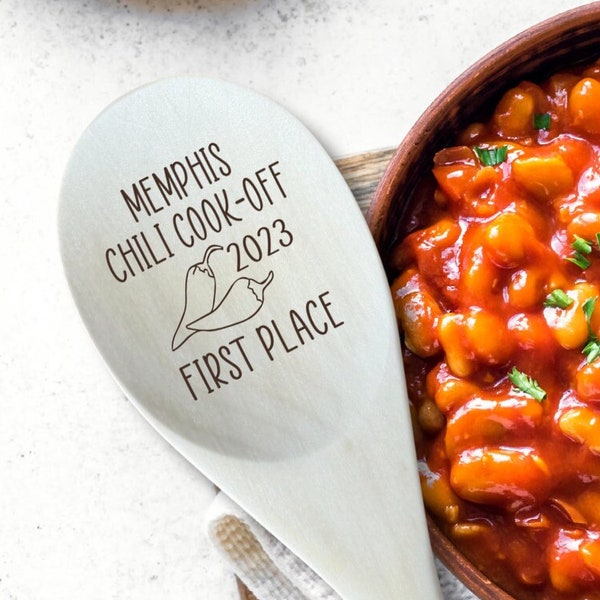 Chili Cook off Spoons - Etsy