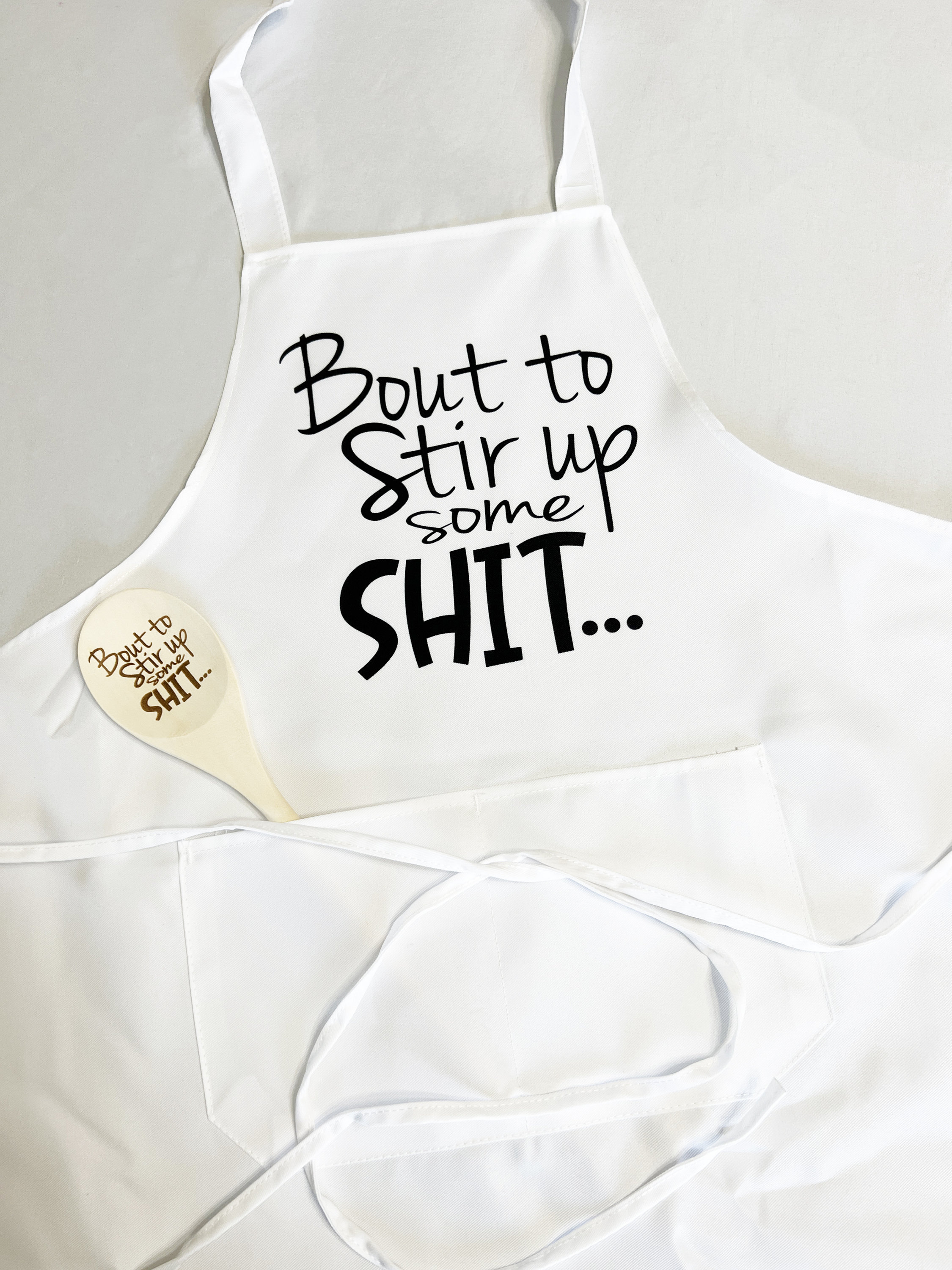 About To Dig Shit Up Apron, Funny Apron Gift, Funny Gardener Gift, Fun