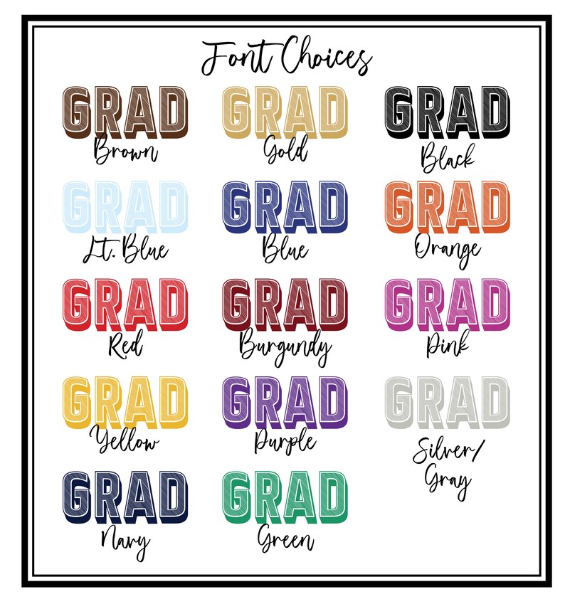 Thank You Grad Cap Class of 2024 Personalized Sticker, Graduation Stickers, Personalized Labels image 4