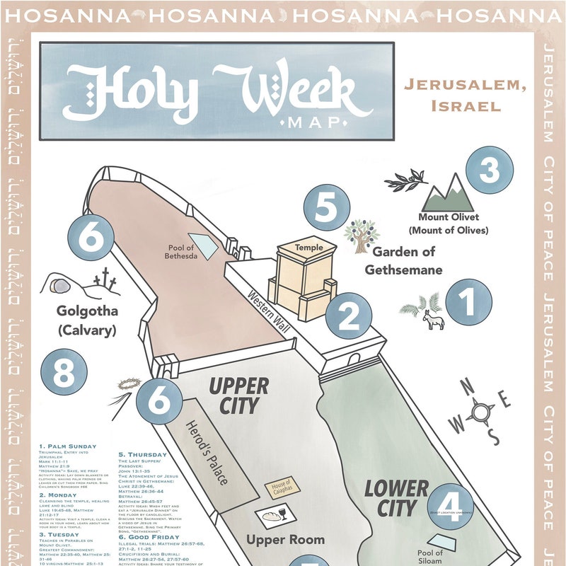 New Testament Map Kids Etsy Uk