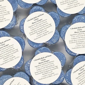 Clarity - Juniper Berry - Essential Oil Shower Steamer with Menthol Crystals