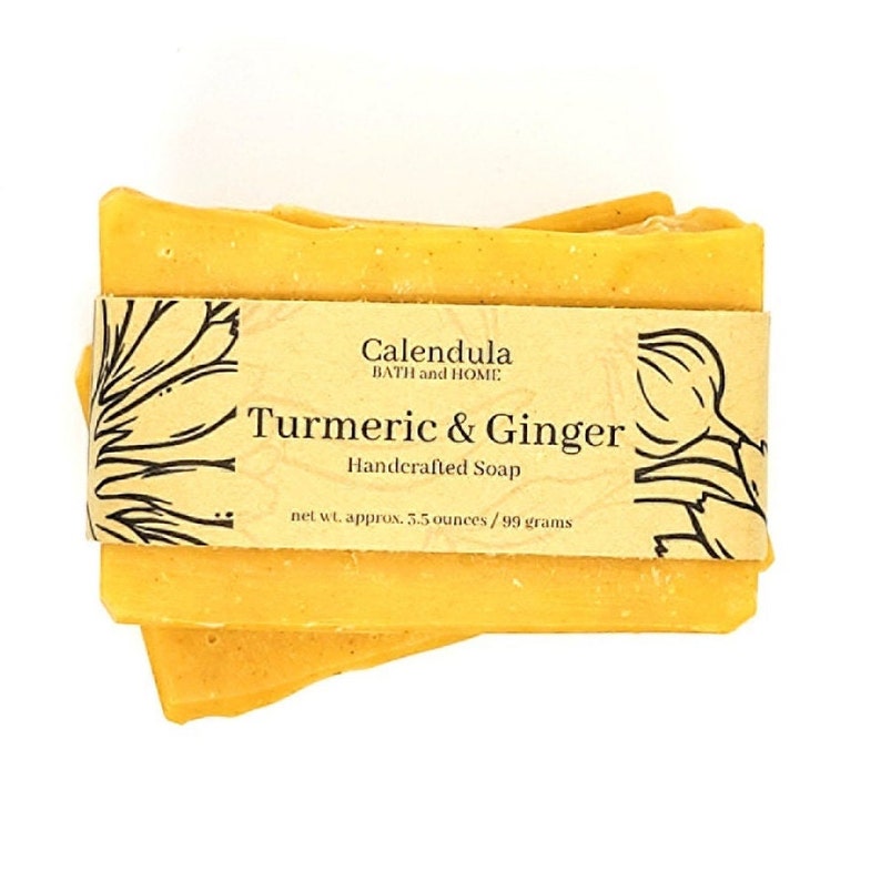 Turmeric & Ginger Coconut Milk Soap Etsy