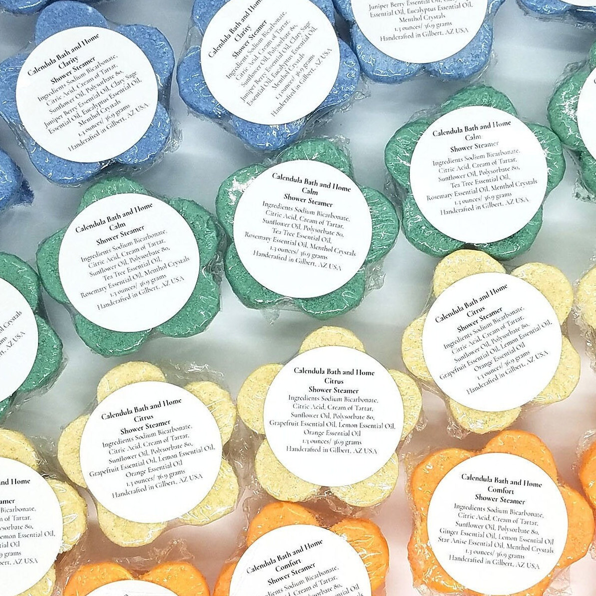 Refresh Collection - 8 Essential Oil Shower Steamers Variety Pack - Etsy