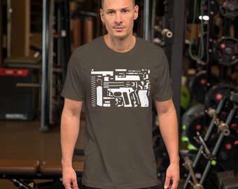 German P38 Pistol Exploded T-Shirt