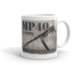 MP40 Submachine Gun Mug