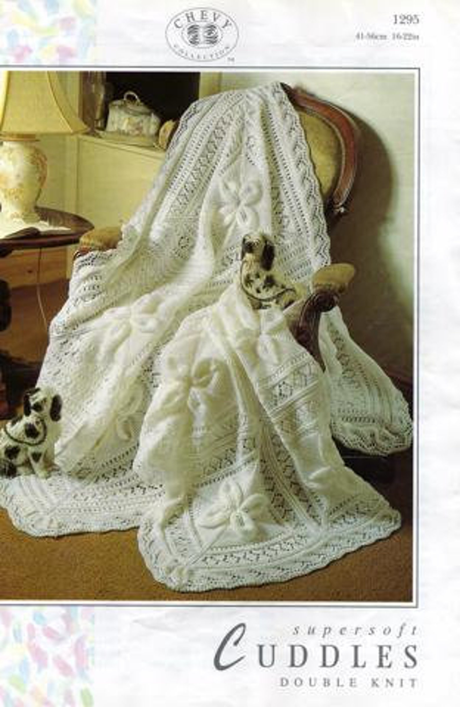Nearly Free Shawl and Cot Blanket Knitting Pattern for Baby Etsy