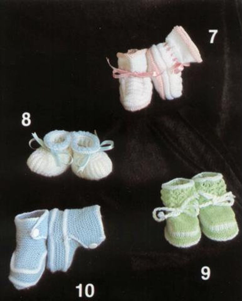 Nearly Free Baby Knitting Pattern Book Size 18 to 21 Inch Etsy UK