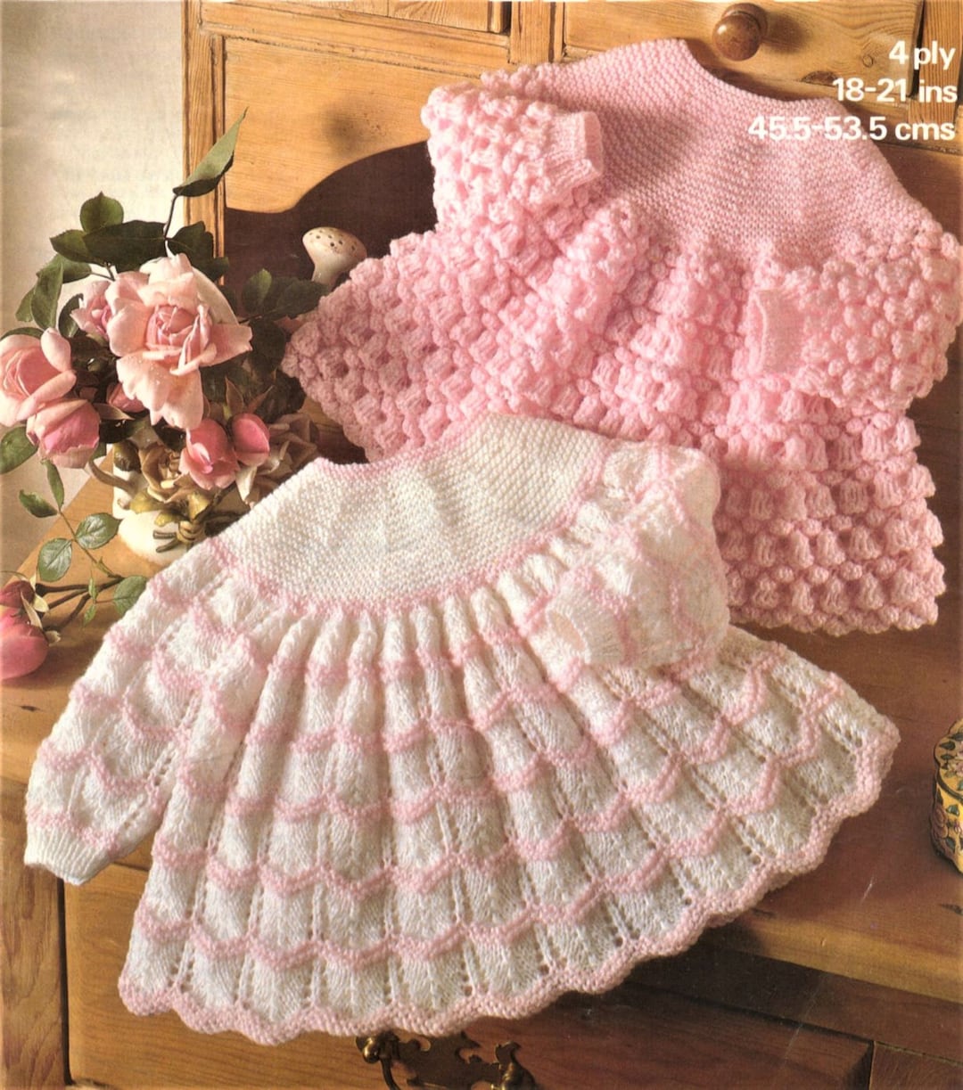 Nearly Free Baby Knitting Pattern Angel Top Size 18 to 21 Etsy