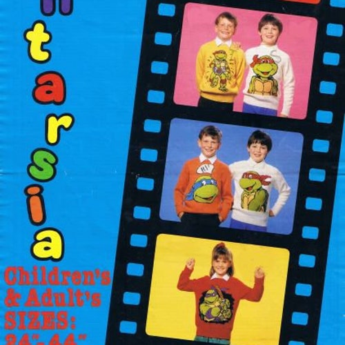 ninja turtle jumper knitting pattern