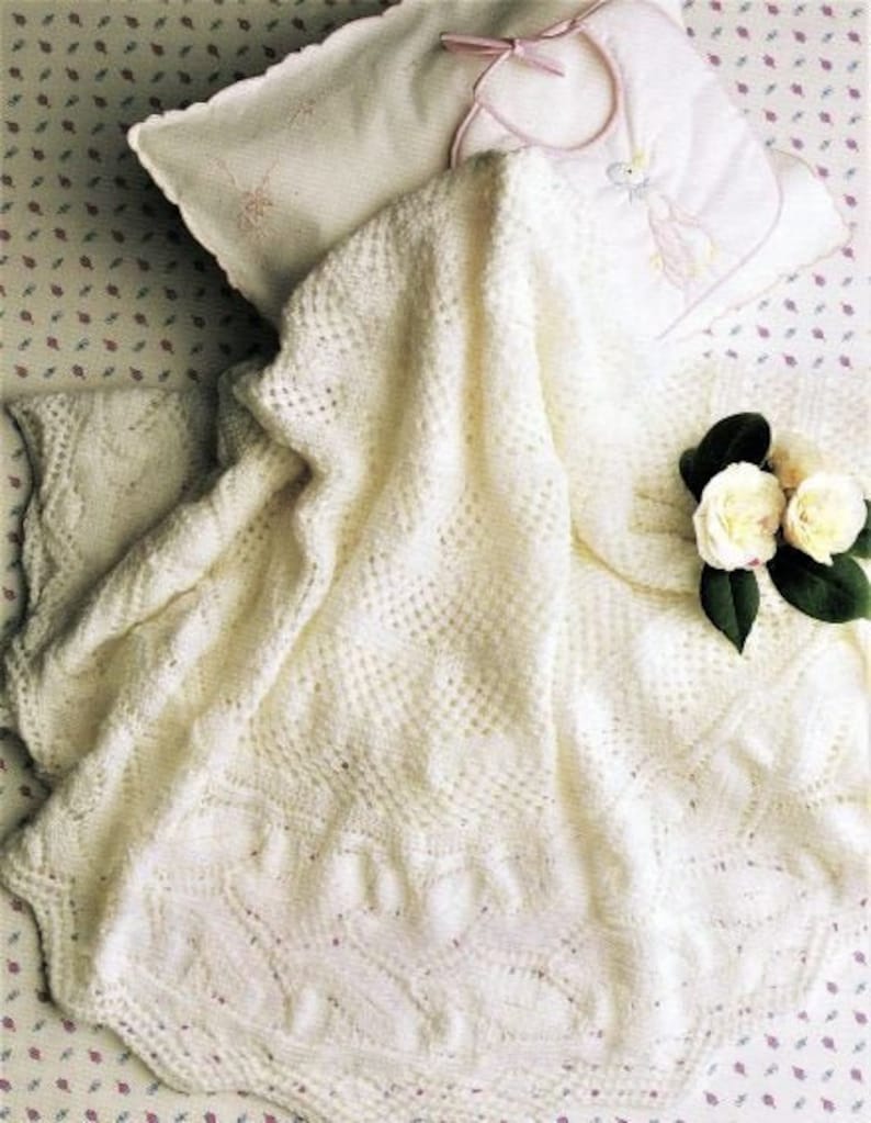 Nearly Free Baby Knitting Pattern Circular Shawl Instant Etsy