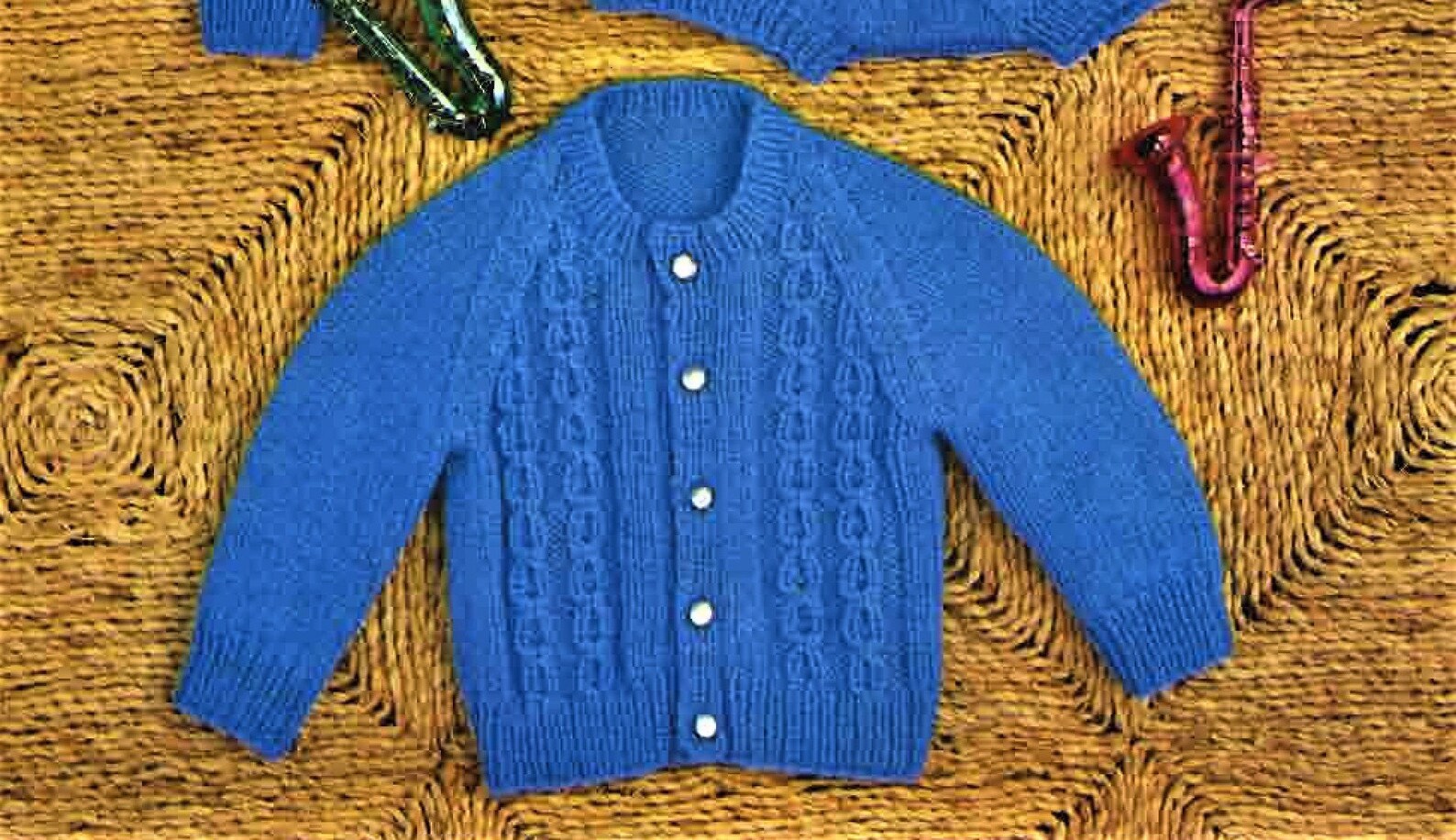 Nearly Free Baby Knitting Pattern Jumper Cardigan and Etsy
