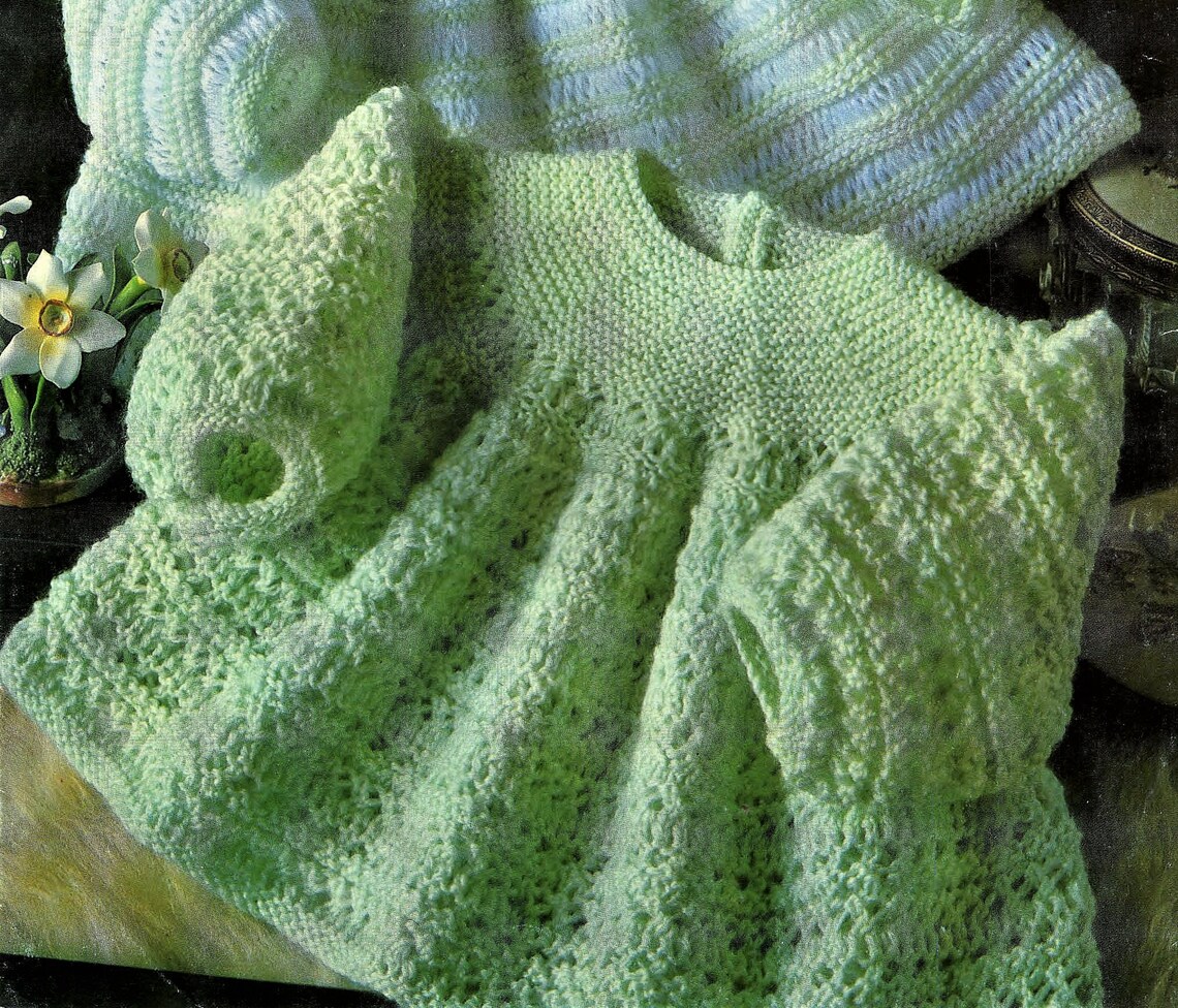 Nearly Free Baby Knitting Pattern Angel Top Size 18 to 21 Etsy