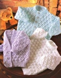 Baby Knitting Pattern, Size 16 to 22 Inch Chest, Instant Download pdf, Double Knitting Yarn or Wool, Diamond Babies Cardigan product logo