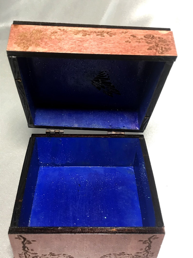 floral fae trinket box