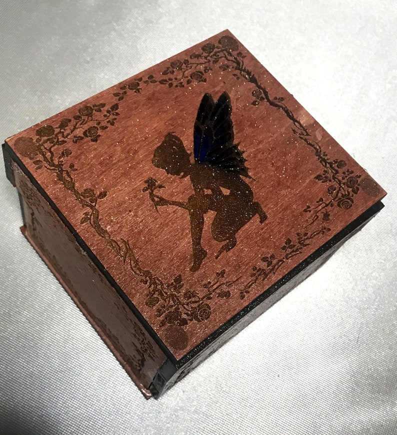 floral fae trinket box
