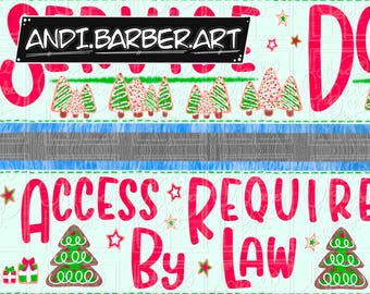 Gedeeltelijk blauwe zoete peperkoekkoekjes Afdrukbare hondenpatches voor vest - direct downloaden