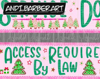 Gedeeltelijk roze zoete peperkoekkoekjes Afdrukbare hondenpatches voor vest - direct downloaden