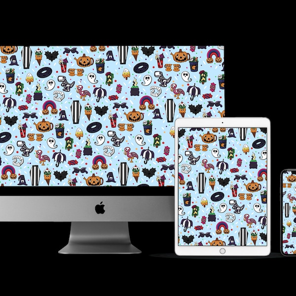 Summerween Desktop Summerween Desktop Wallpaper - Etsy