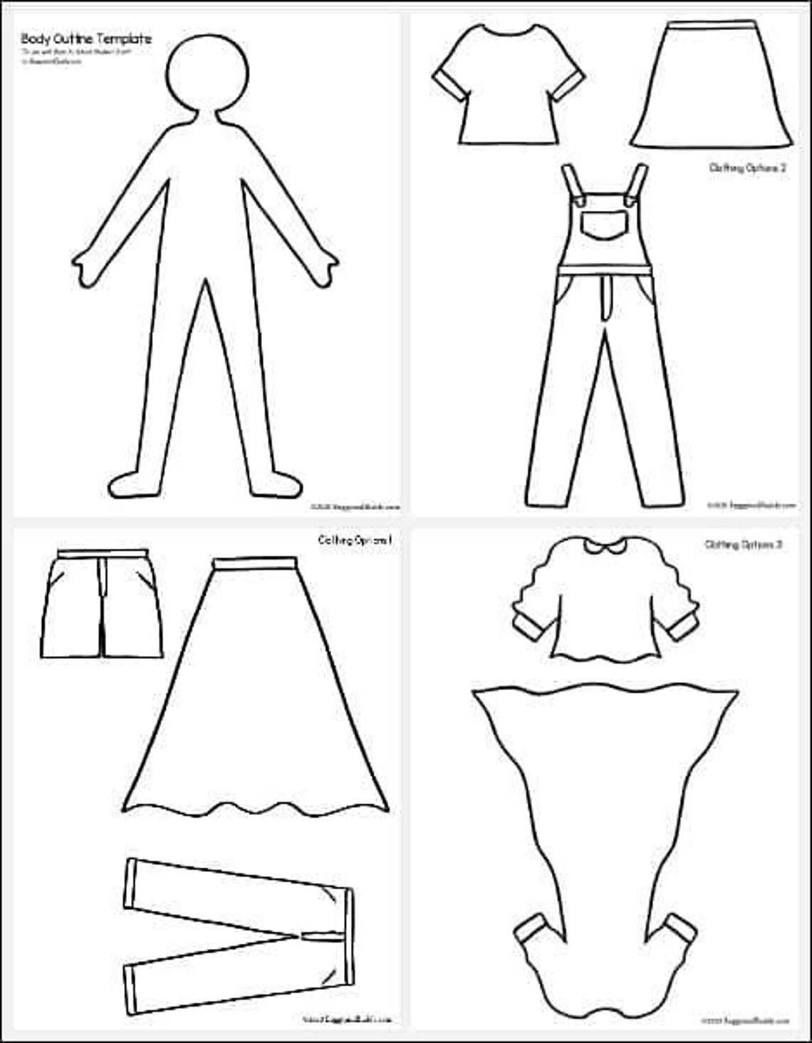 Self Portrait Paper Doll Craft Svgprintable SVG Paper Doll SVG Self Portrait Paper Doll Craft Svgprintable SVG Paper Doll SVG