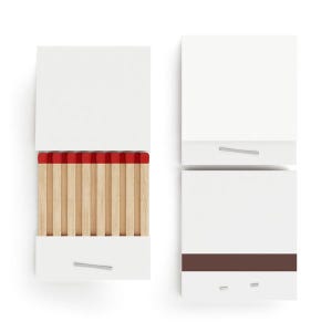 Cajas de cerillas personalizadas/Personalizadas para regalos de fiesta, regalos de boda, regalo de inauguración de la casa, cumpleaños, artículos de bar, decoración retro sarcástica o cualquier cosa.