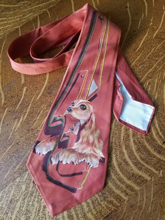 WOW - Cutter Cravat Bad Puppy vintage necktie
