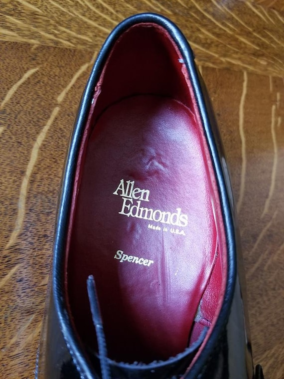 allen edmonds patent leather shoes