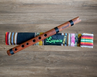 Professional Lupaca Jacaranda wood Quena Flute in G