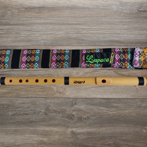 Professional Lupaca Bamboo transverse Flute in F
