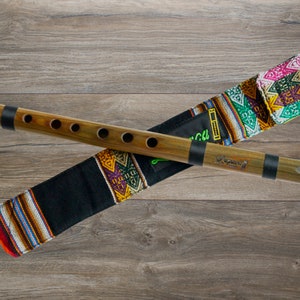 Professional Lupaca Guayacan wood Quena Flute in G