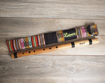 Professional Lupaca Bamboo Quenacho Flute in C