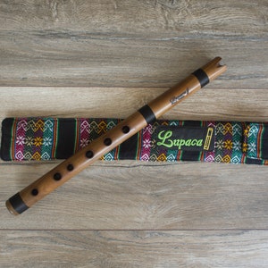 Professional Lupaca Guayacan wood Quena Flute in F
