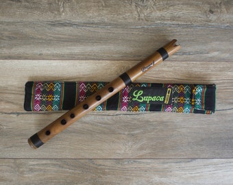 Professional Lupaca Guayacan wood Quena Flute in F