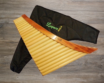 Professional Lupaca bamboo Pan Flute Tunable