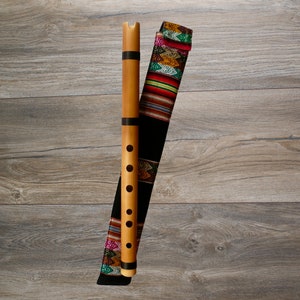 Bamboo Quena Flute in F major