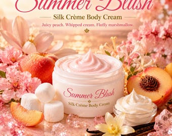 Summer Blush Silk Crème Body Cream
